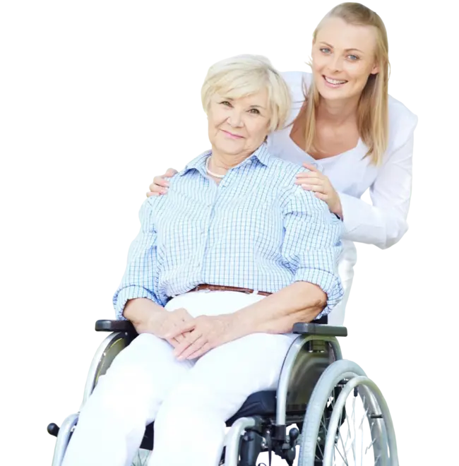 Eir omsorg rullestol bruker